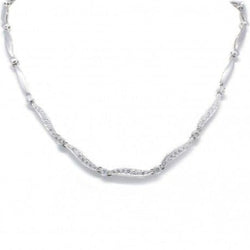 Collier en or blanc et diamants - Castafiore