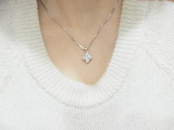 Collier en or blanc et diamants - Castafiore