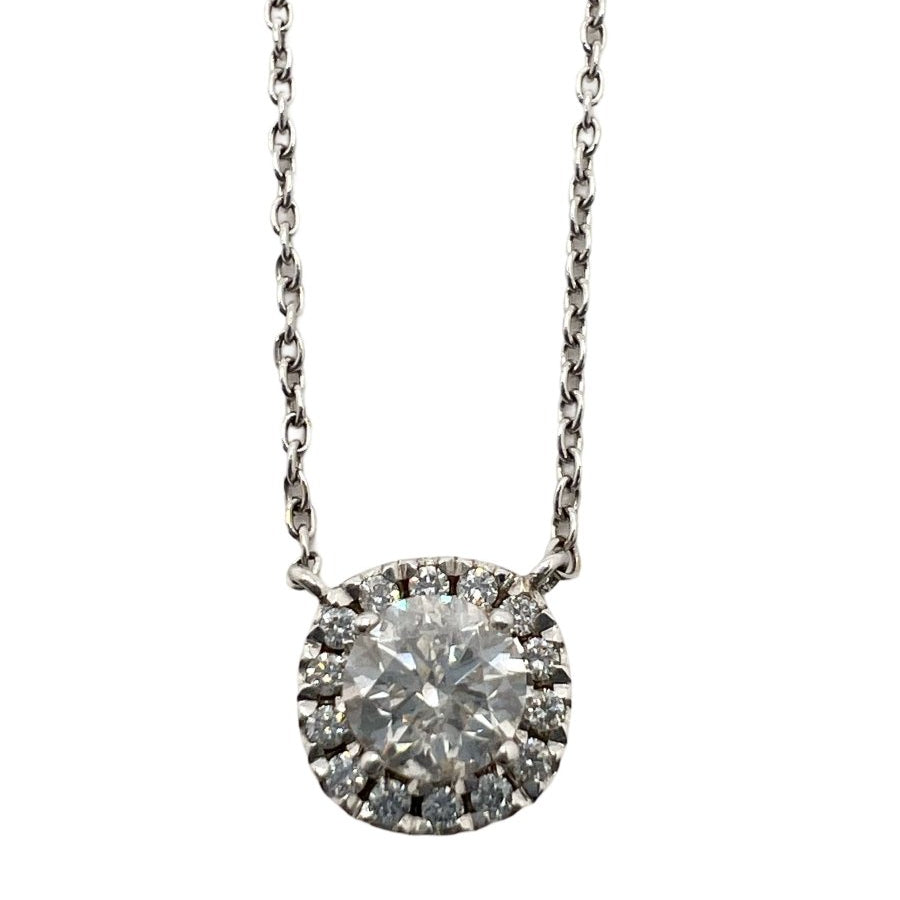 Collier en or blanc et diamants - Castafiore