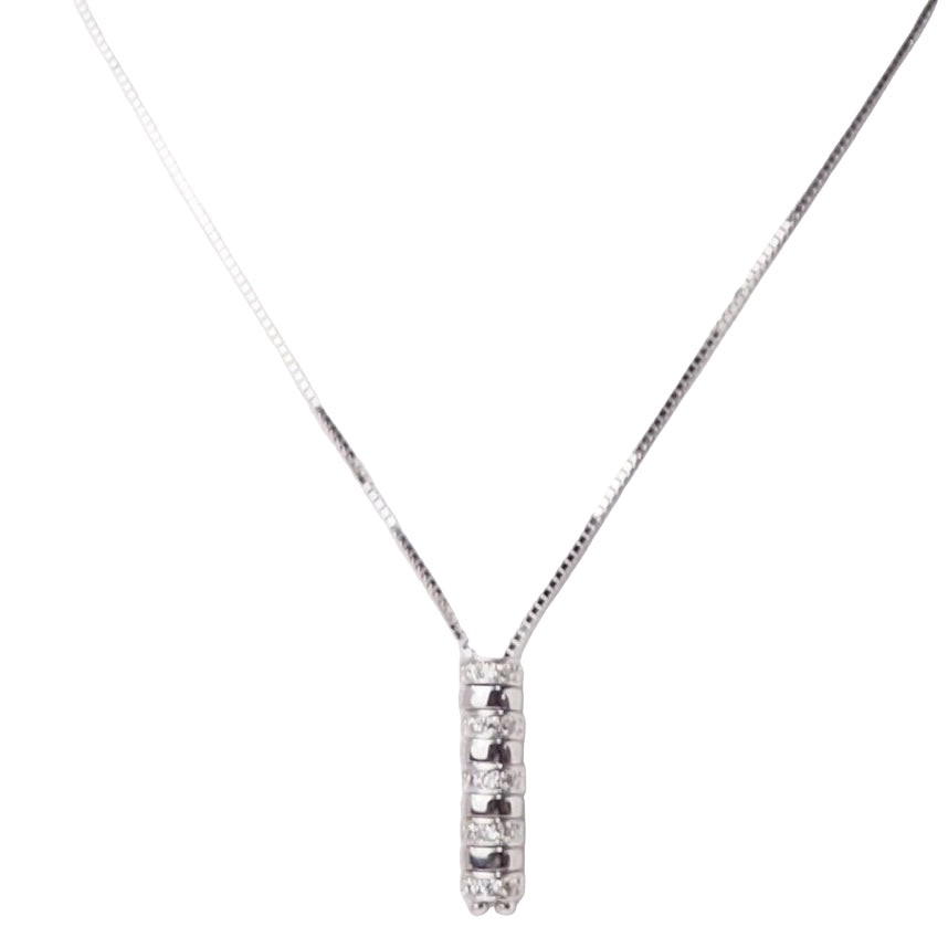 Collier en or blanc et diamants - Castafiore