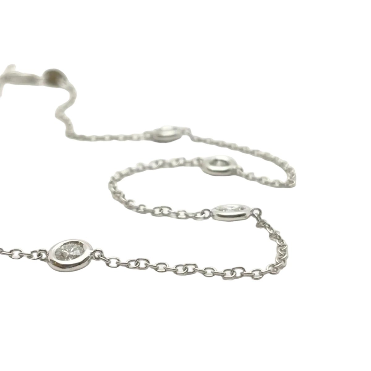 Collier en or blanc et diamants - Castafiore