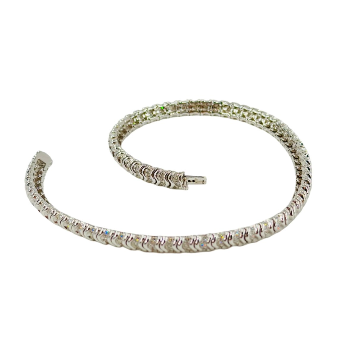 Collier en or blanc et diamants - Castafiore