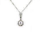 Collier en or blanc, platine et diamants - Castafiore