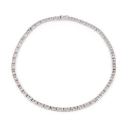 Collier en or gris et diamant - Castafiore