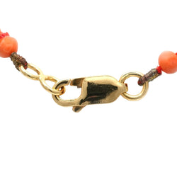Collier en or jaune et corail - Castafiore