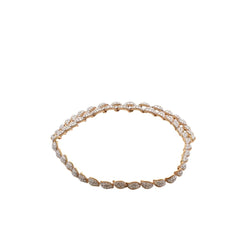 Collier en or jaune et diamants - Castafiore