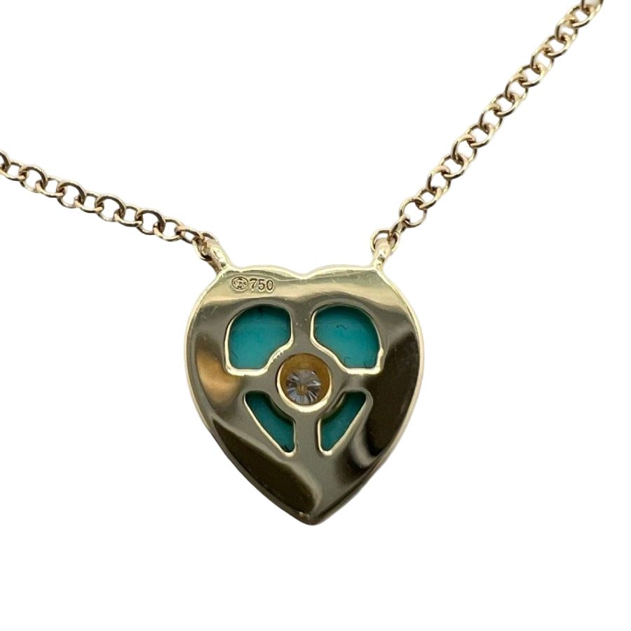 Collier en or jaune et diamants - Castafiore