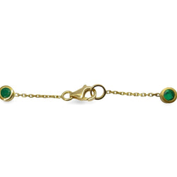 Collier en or jaune et émeraude - Castafiore