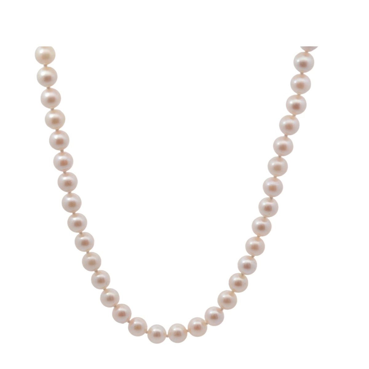 Collier en or jaune et perles de culture - Castafiore