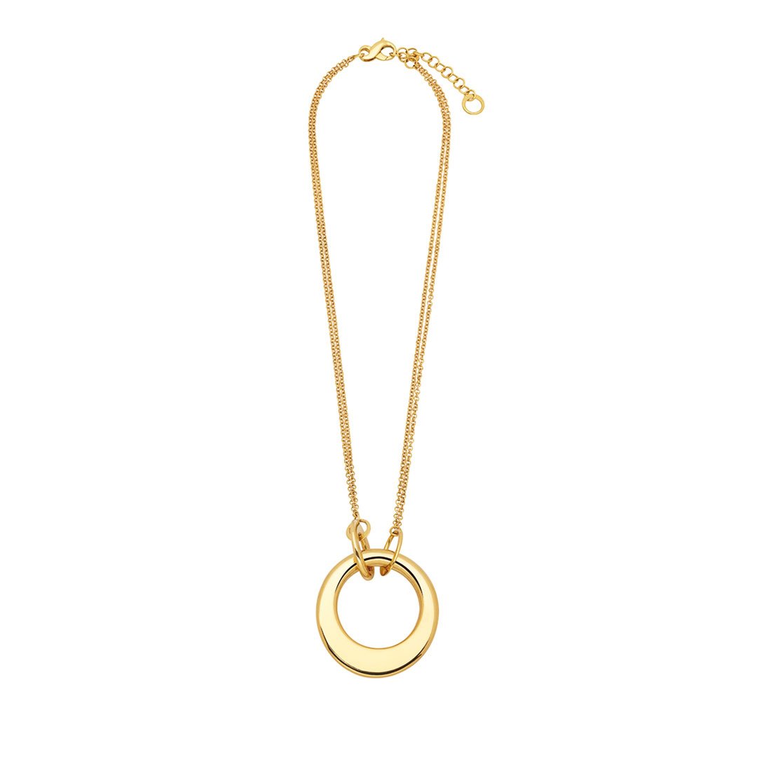 Collier en or jaune et saphir - Castafiore