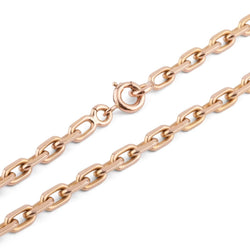 Collier en or jaune maille força limé - Castafiore