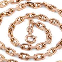 Collier en or jaune maille força limé - Castafiore