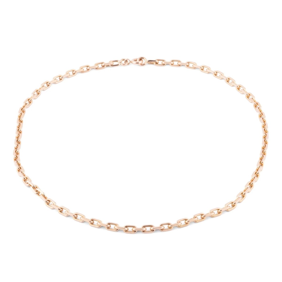 Collier en or jaune maille força limé - Castafiore