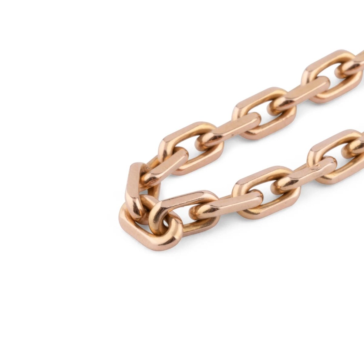 Collier en or jaune maille força limé - Castafiore