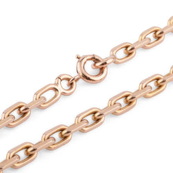 Collier en or jaune maille força limé - Castafiore