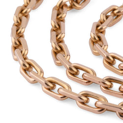 Collier en or jaune maille força limé - Castafiore