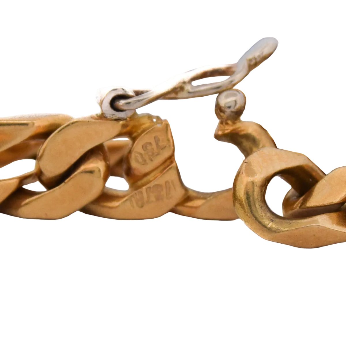 Collier en or jaune, saphirs et diamants - Castafiore