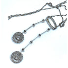 Collier en platine et diamants - Castafiore