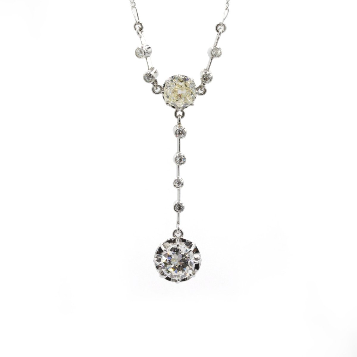 Collier en platine et diamants - Castafiore