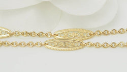 Collier filigrane en or jaune - Castafiore