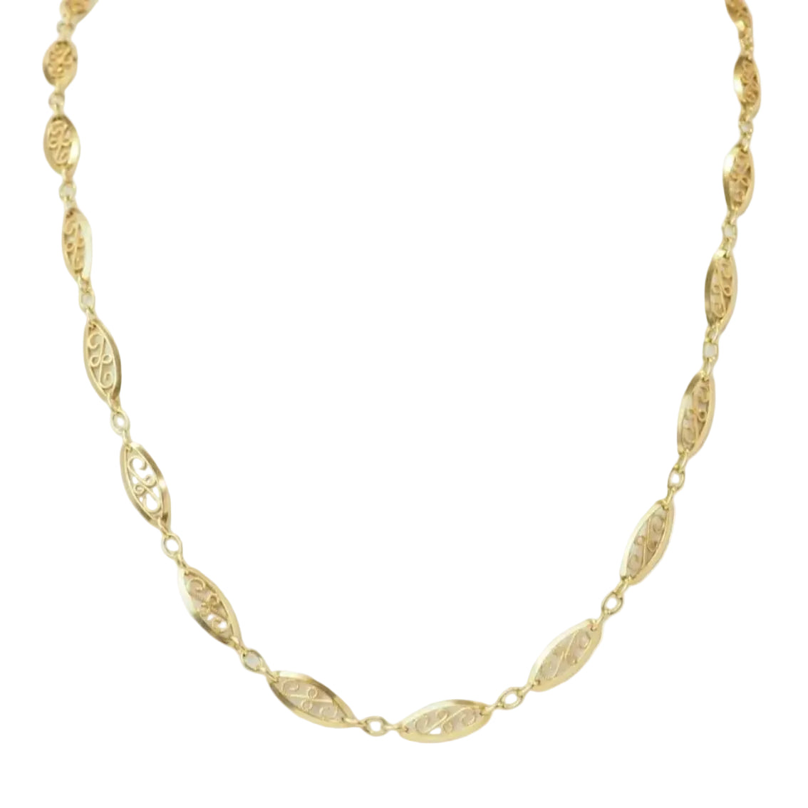 Collier Filigrané en or jaune - Castafiore