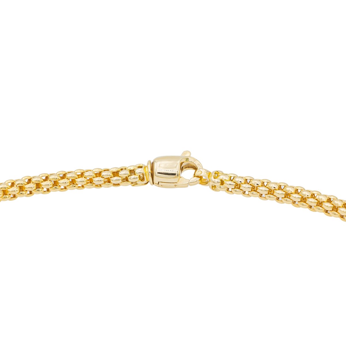 Collier FOPE Maille pop corn en or jaune - Castafiore