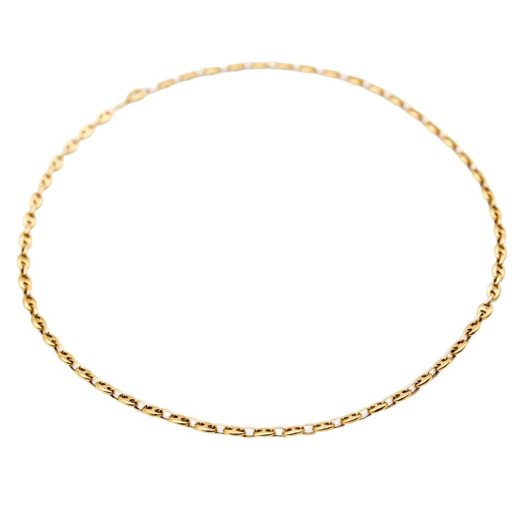 Collier Grain de café en or jaune - Castafiore