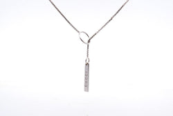 Collier Gucci "link to love" en or blanc 18k - Castafiore