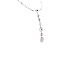 Collier Haute Joaillerie Cartier "Himalia" or blanc, diamants. - Castafiore