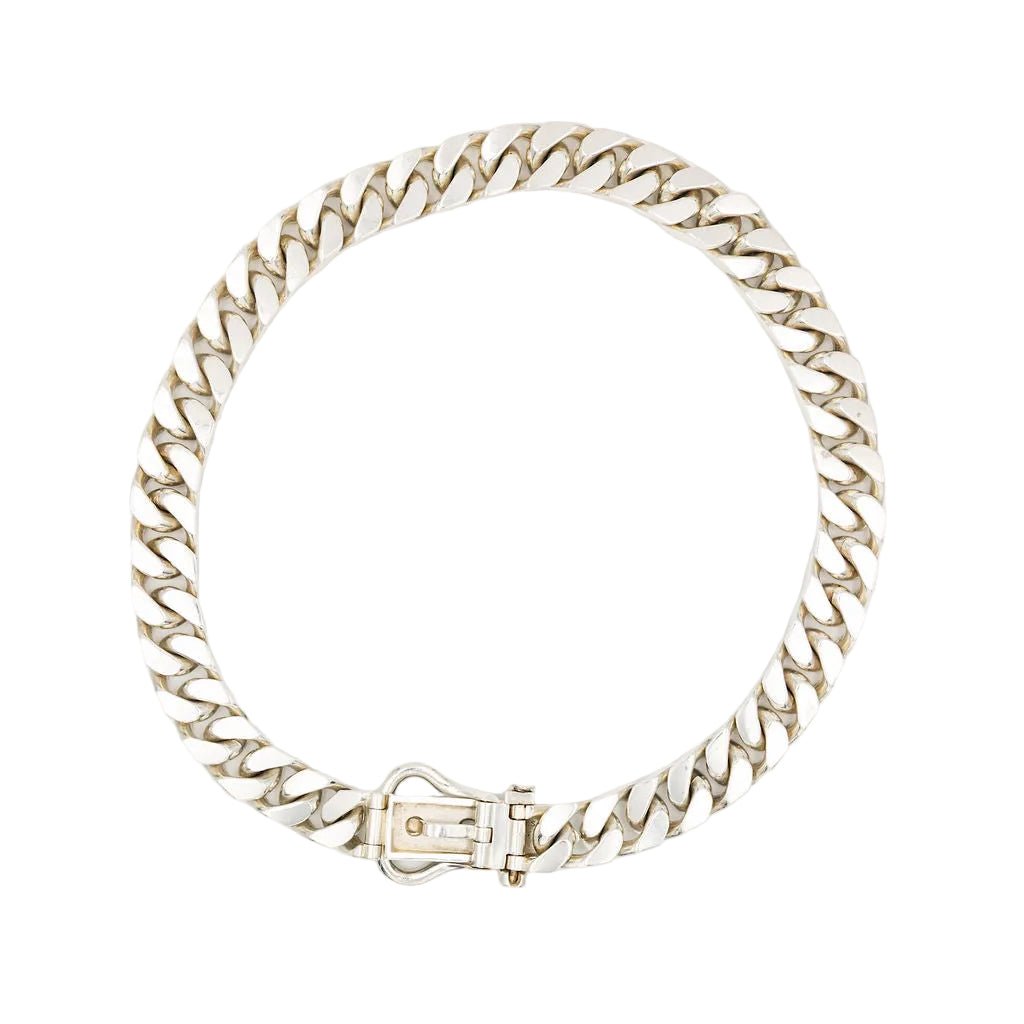 Collier HERMÈS "Ceinture" en argent - Castafiore