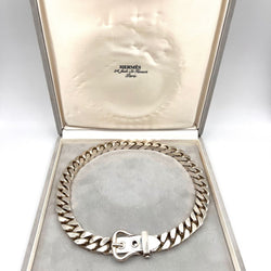 Collier HERMÈS "Ceinture" en argent - Castafiore
