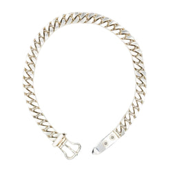 Collier HERMÈS "Ceinture" en argent - Castafiore