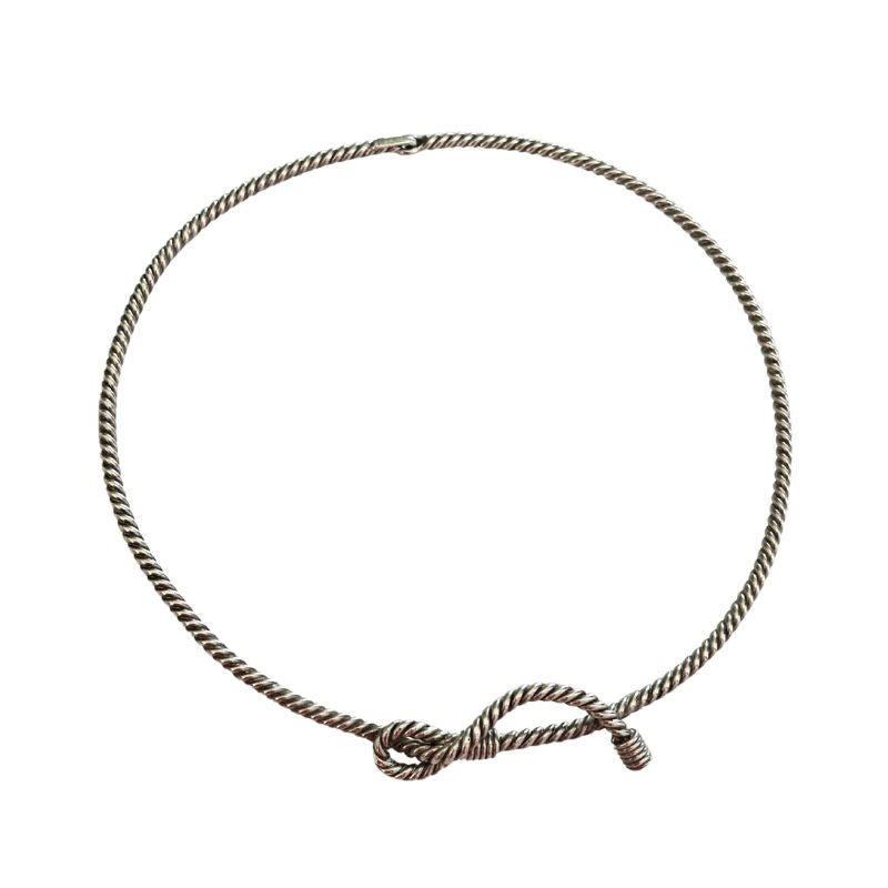 Collier HERMES en argent - Castafiore