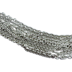 Collier HERMÈS "Licol" en argent - Castafiore