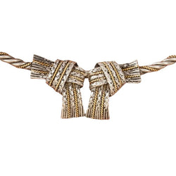Collier HERMÈS or jaune et argent - Castafiore