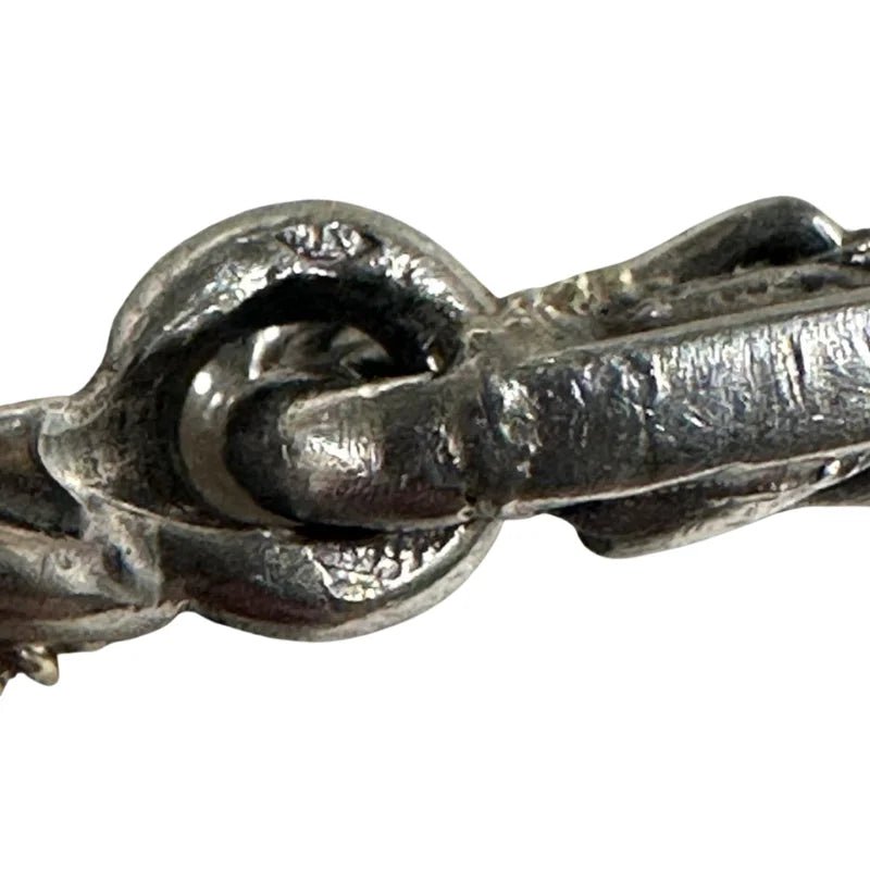Collier HERMÈS or jaune et argent - Castafiore