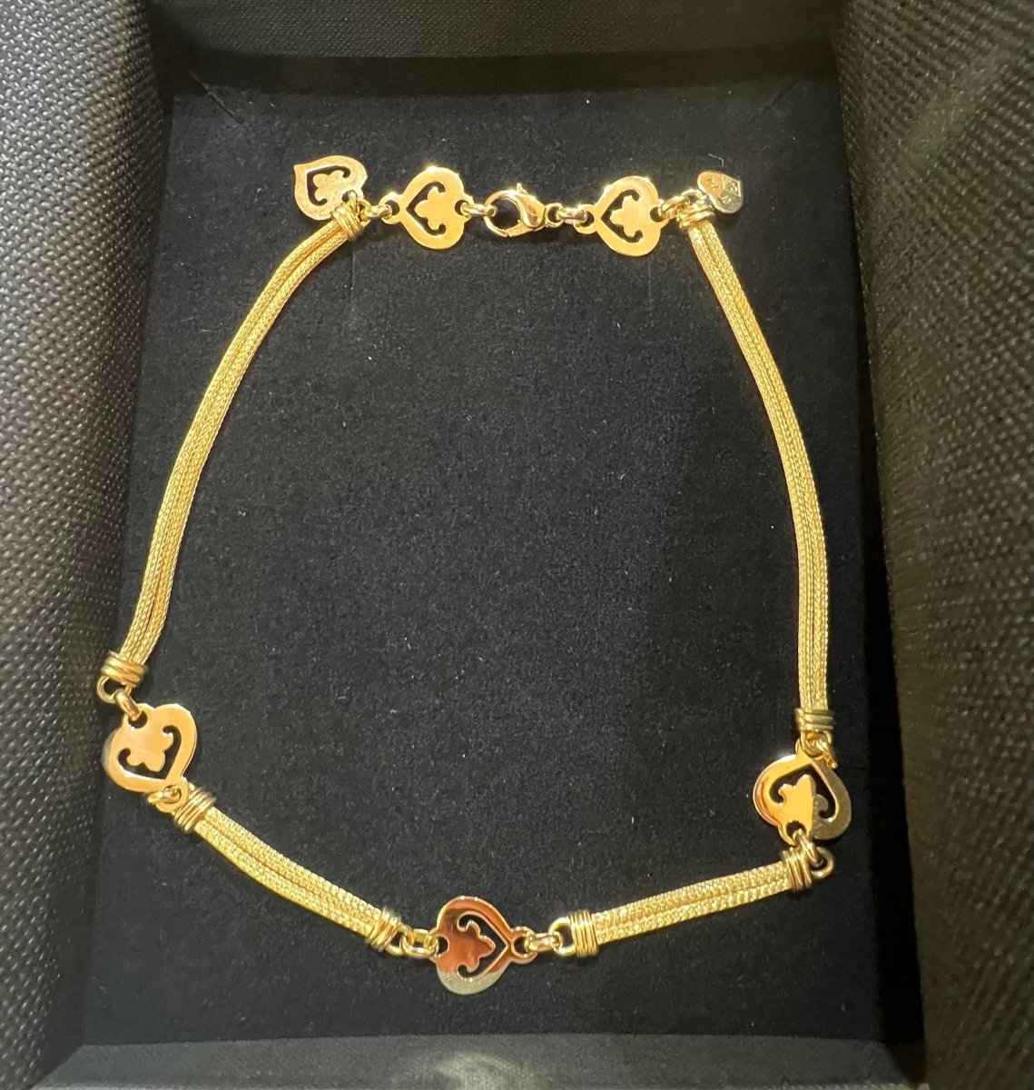 Collier Légendes O.J. Perrin Cœur Or Jaune 18 Carats - Castafiore
