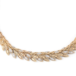 Collier "LIV" en or jaune et diamant - Castafiore