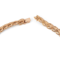 Collier "LIV" en or jaune et diamant - Castafiore