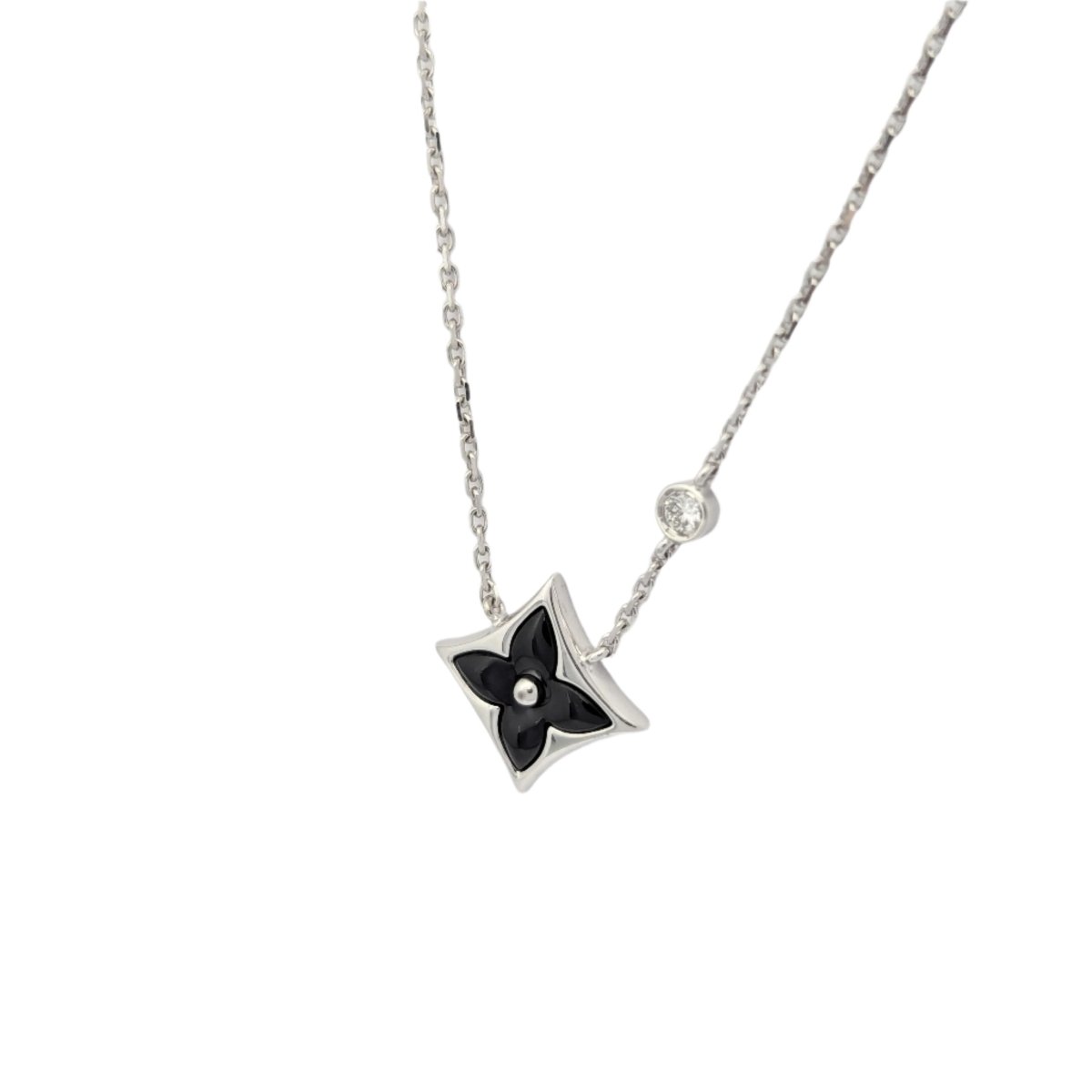 Collier LOUIS VUITTON "Star Color Blossom BB" en or - Castafiore