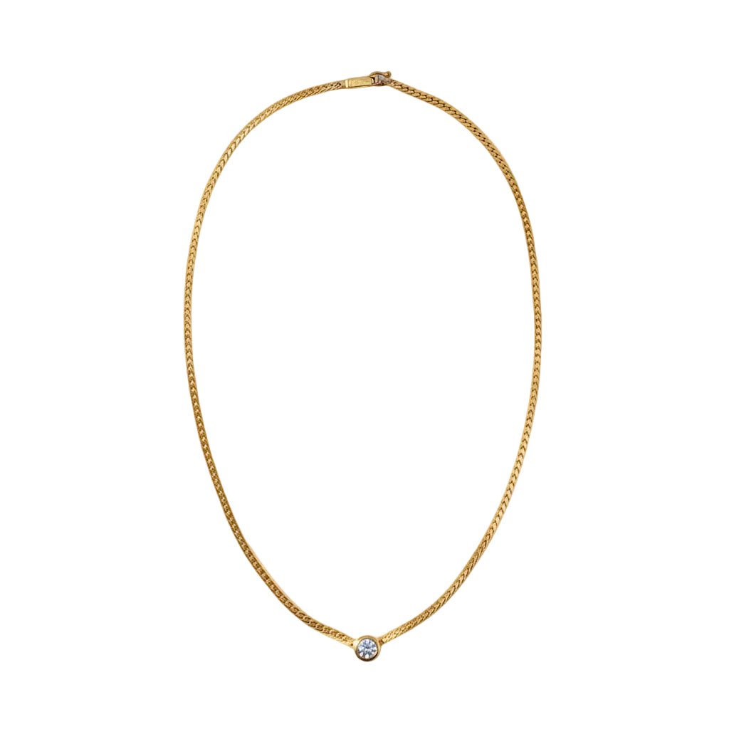 Collier Maille A. ROUNE en or jaune et diamant - Castafiore