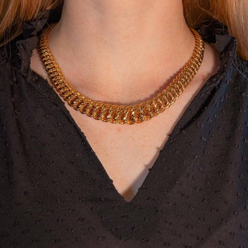 Collier Maille Américaine Or jaune - Castafiore