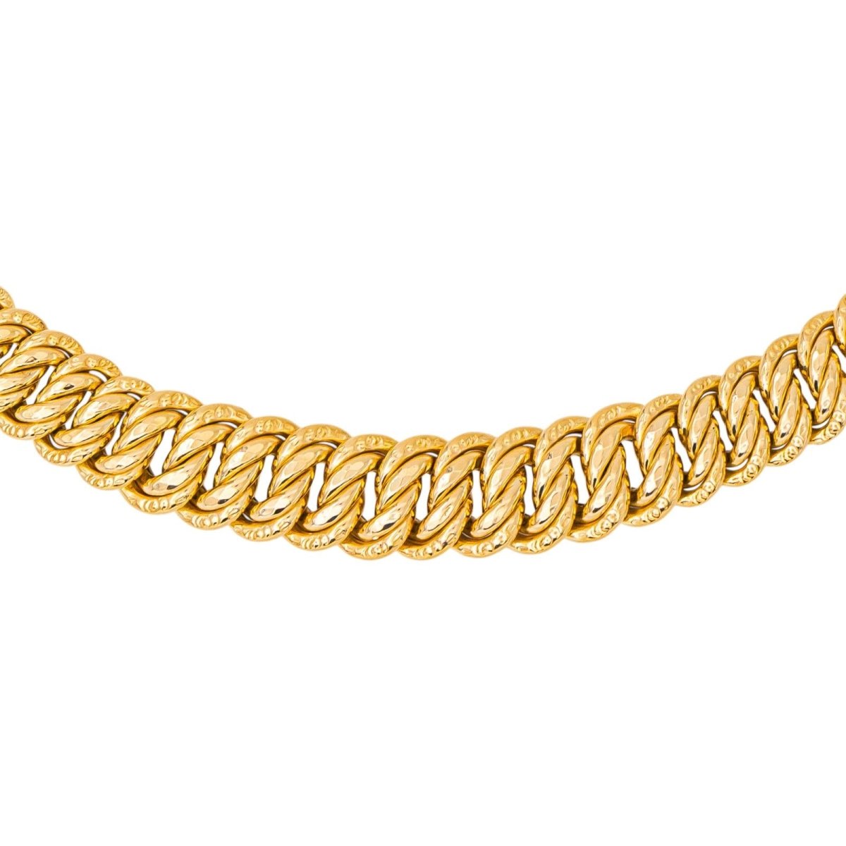 Collier Maille Américaine Or jaune - Castafiore
