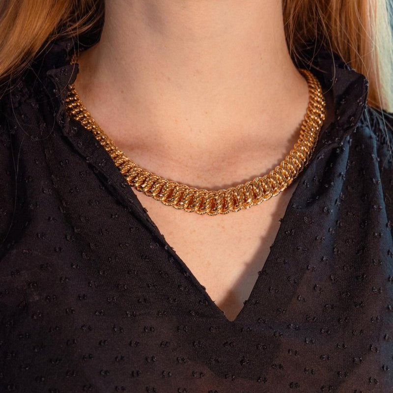 Collier Maille Américaine Or jaune - Castafiore