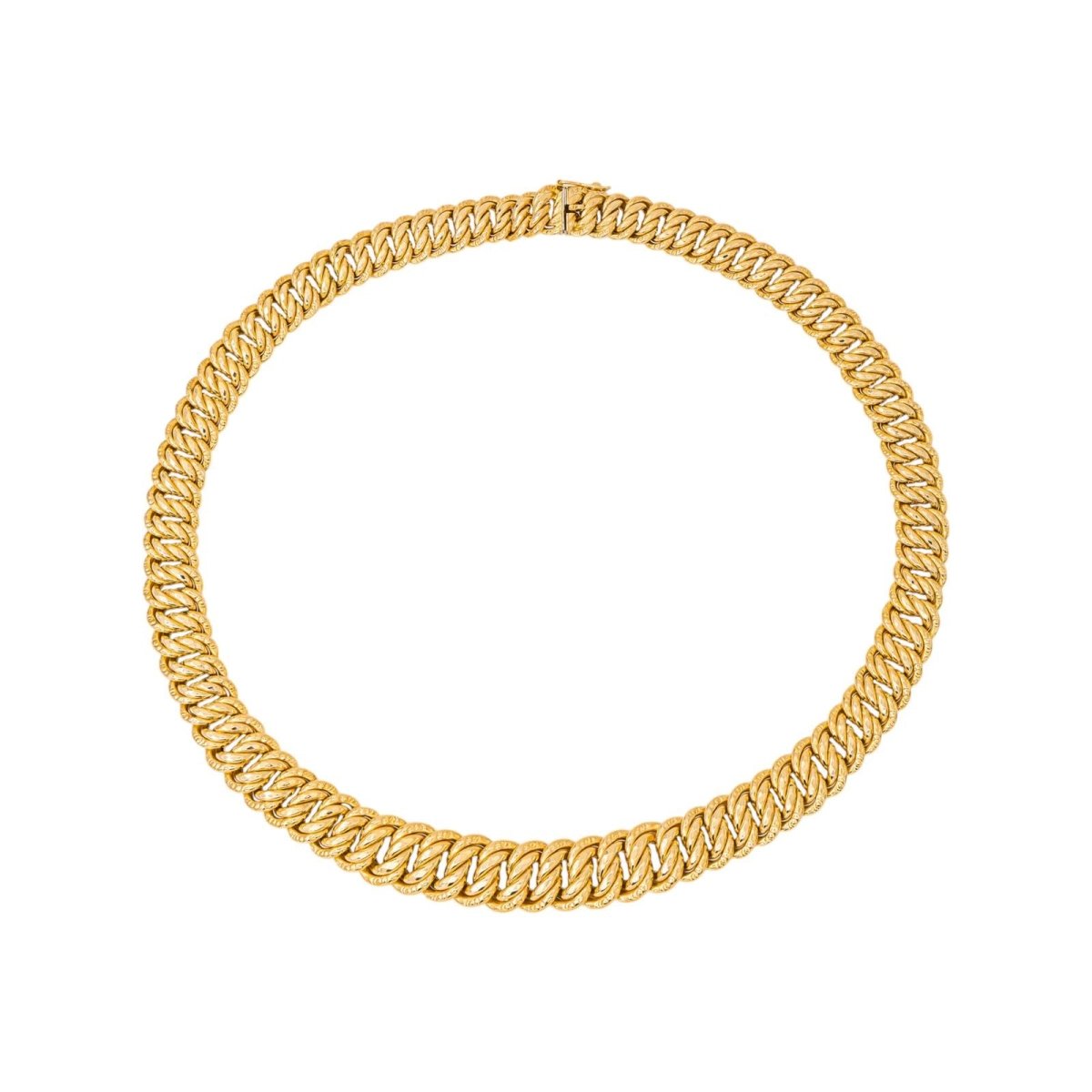 Collier Maille Américaine Or jaune - Castafiore