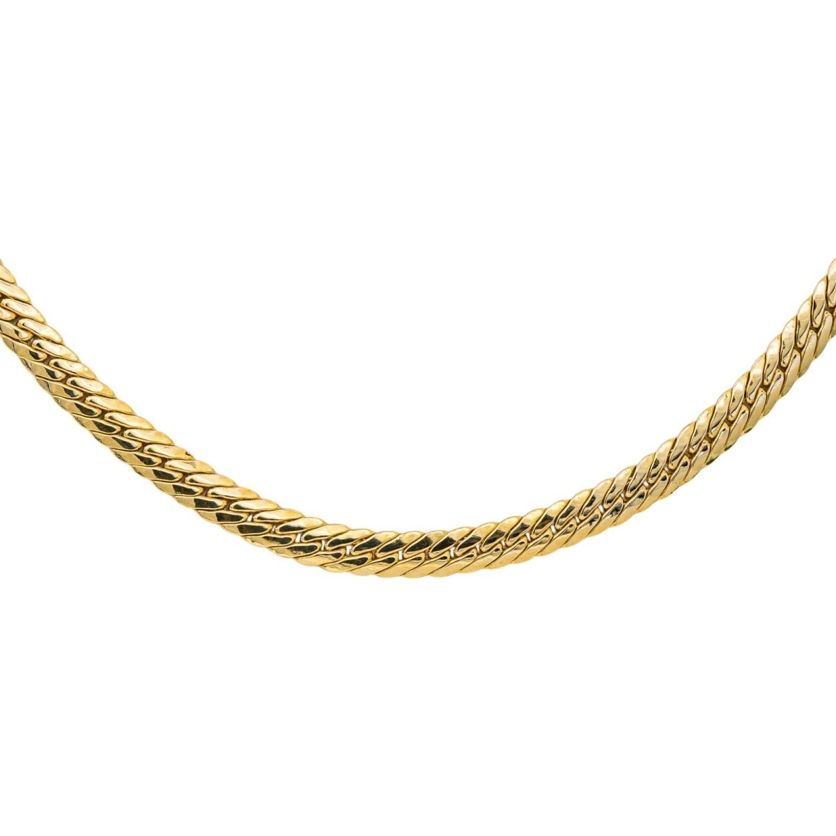 Collier Maille anglaise Or jaune - Castafiore