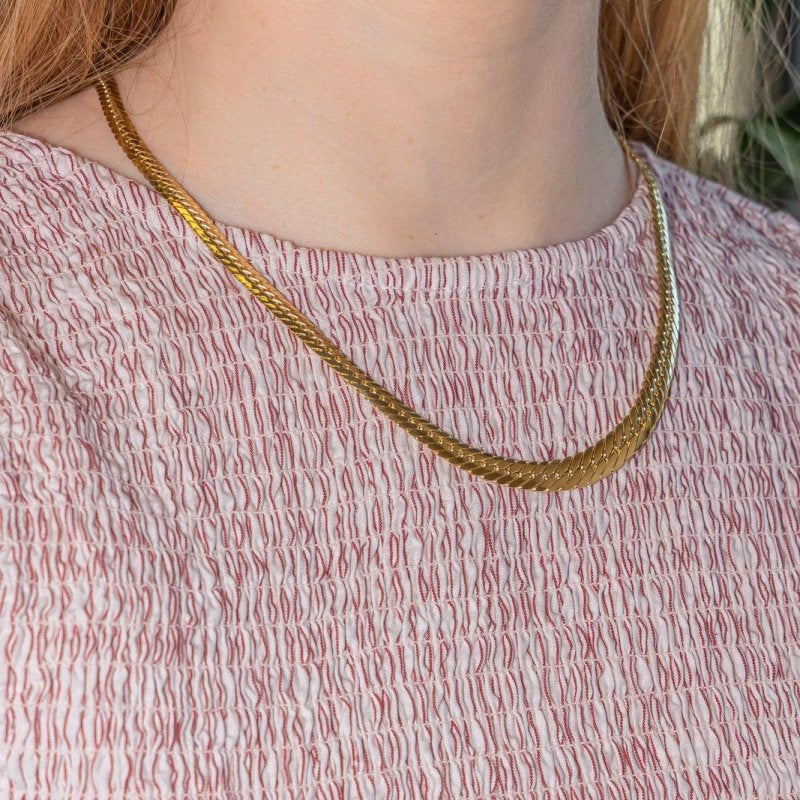 Collier Maille anglaise Or jaune - Castafiore