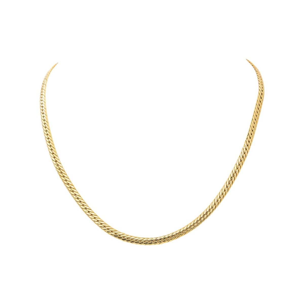Collier Maille anglaise Or jaune - Castafiore