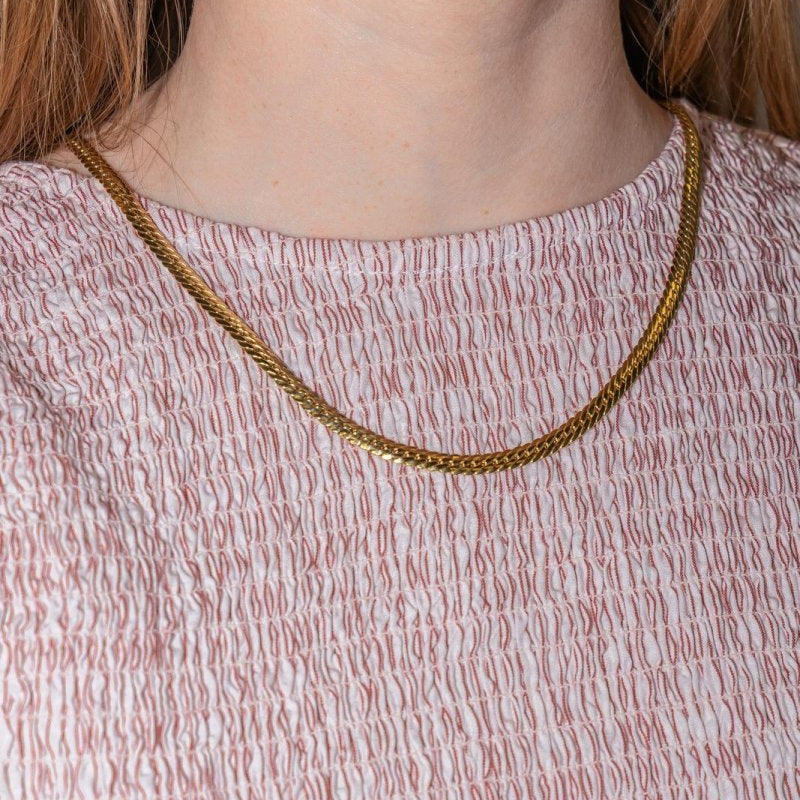Collier Maille anglaise Or jaune - Castafiore
