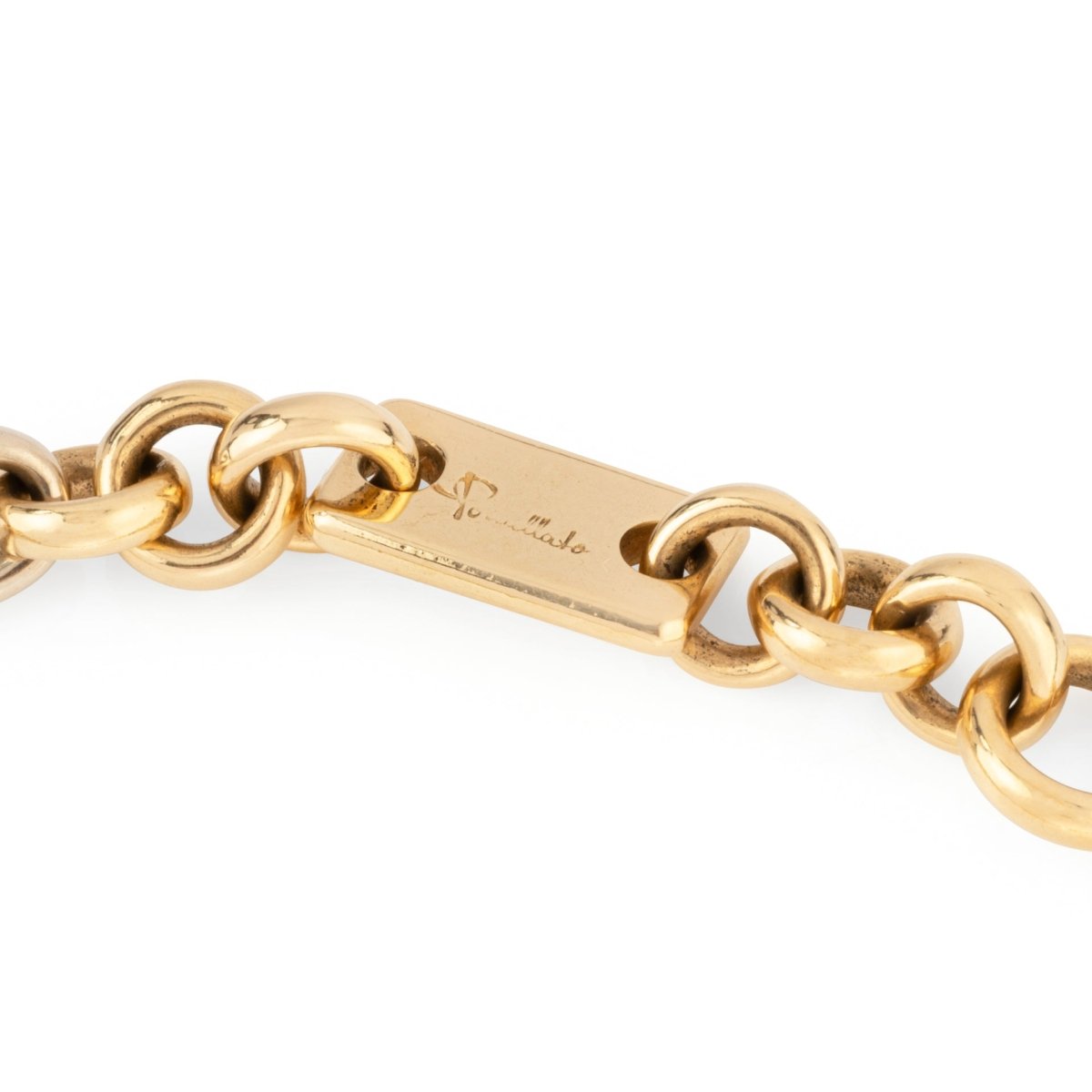 Collier Maille bicolore POMELLATO en or jaune et or blanc - Castafiore